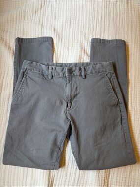 Old Navy Men's Slate Gray Chino Pants - Straight Fit